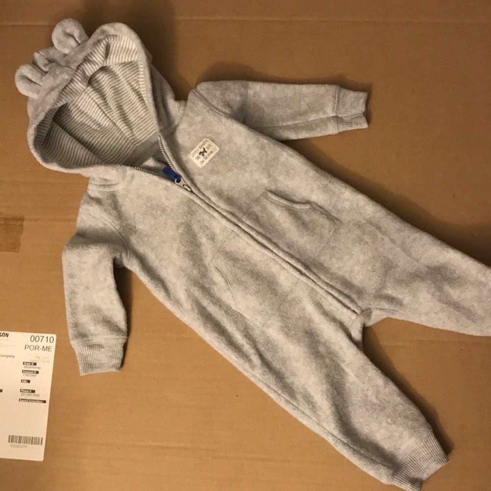 Carters 6mo fleece jumper